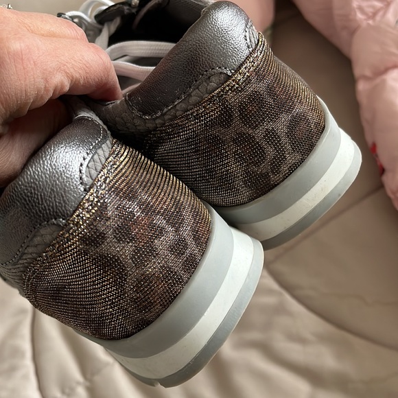 Umberto Raffini Janice Sneakers Silver/ Leopard - Picture 5 of 8